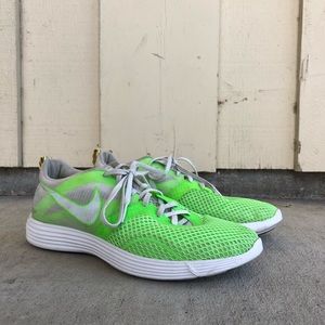 Nike Lunar Montreal Electric Green Sz 10.5